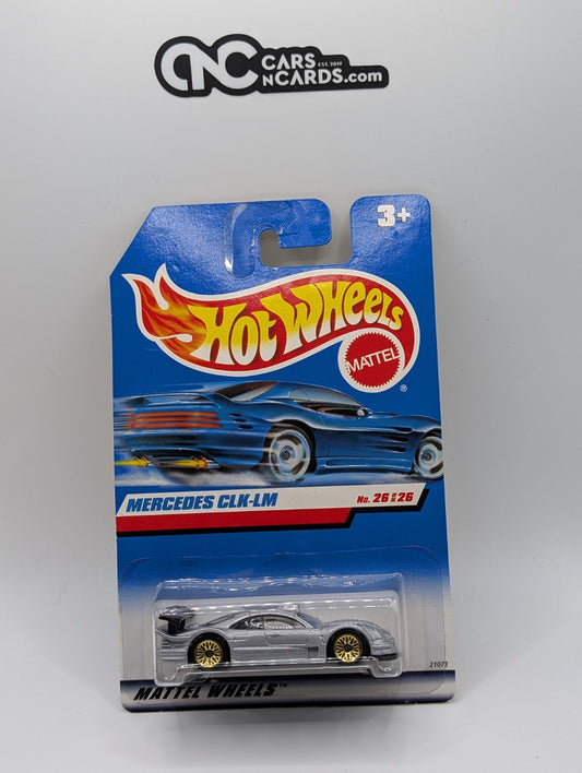 1999 Hot Wheels First Editions 26/26 Mercedes CLK-LM Grey Collector #926