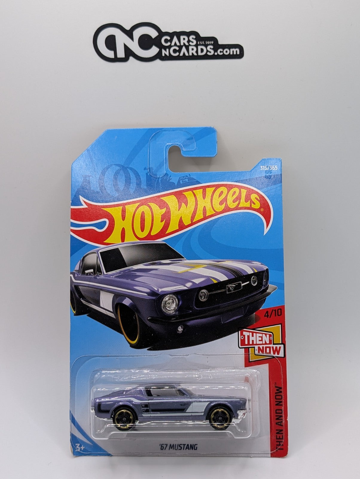 2018 Hot Wheels Then And Now 4/10 '67 Mustang Violet 315/365
