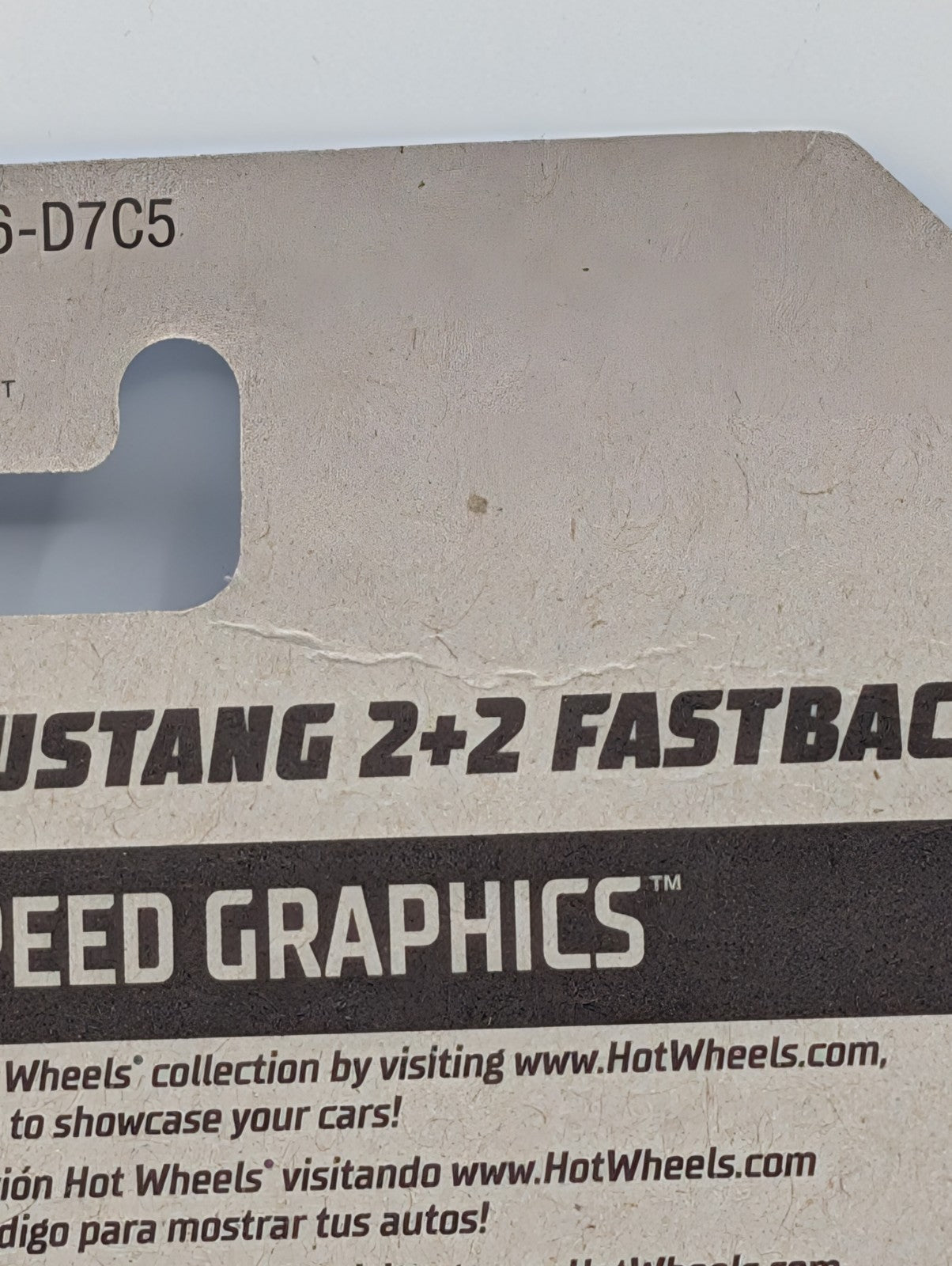 2020 Hot Wheels '65 Mustang 2+2 Fastback Gulf 116/250 (Card Crease)