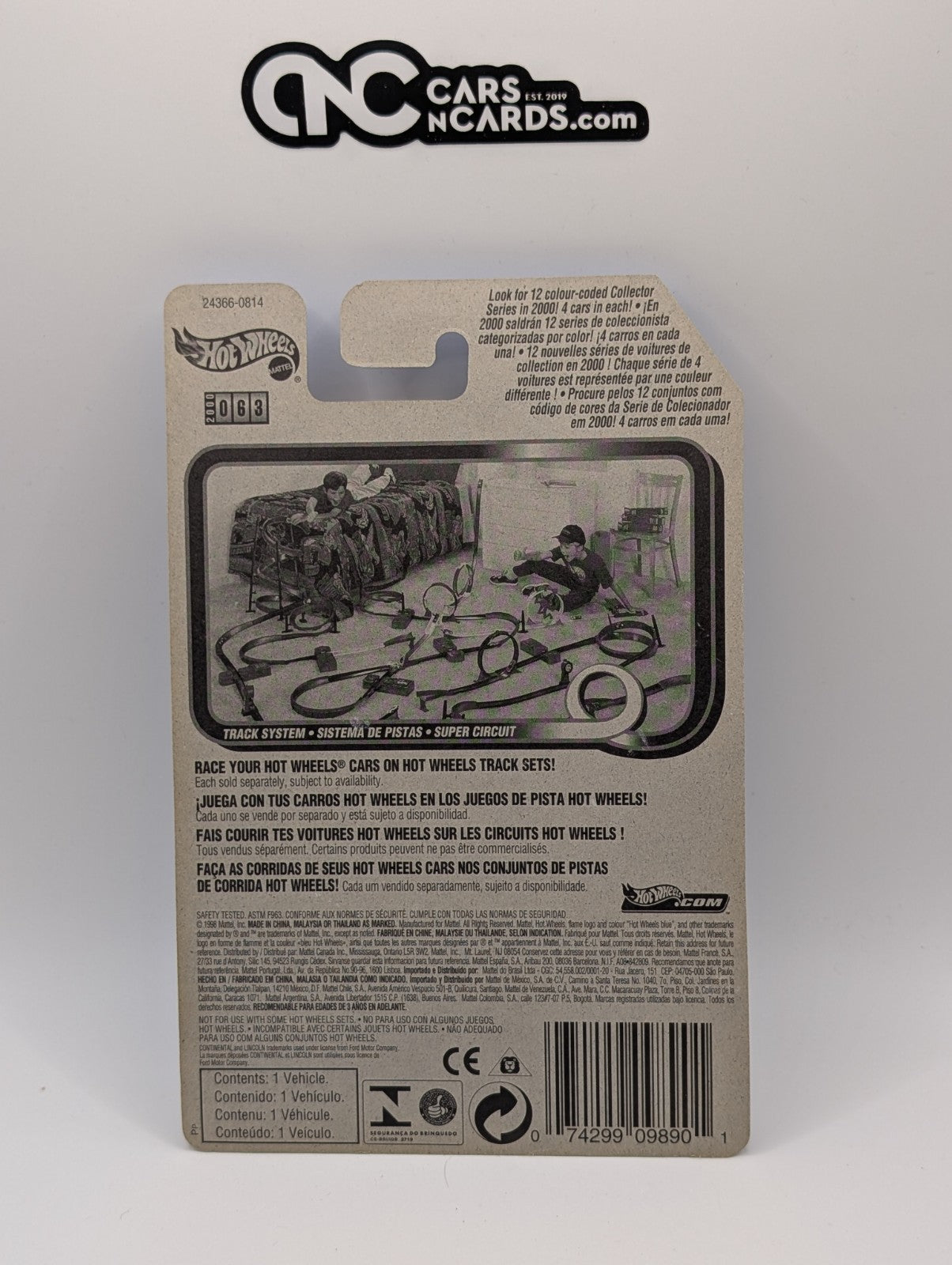 2000 Hot Wheels First Editions 3/36 Lincoln Continental 1964 63/250