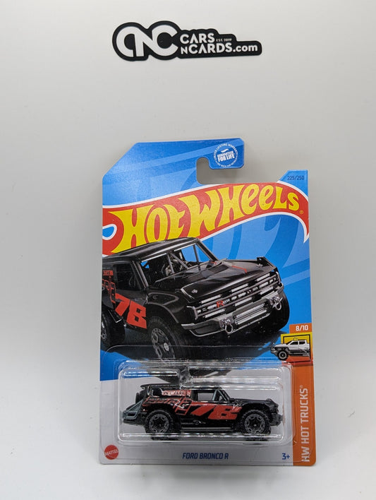 2023 Hot Wheels HW Hot Trucks 8/10 Ford Bronco R Black 225/250