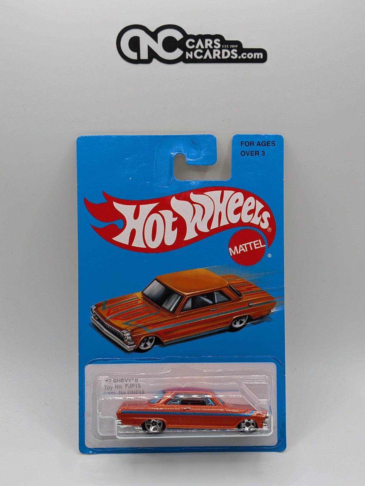 2017 Hot Wheels Retro Style '63 Chevy II Orange Target Exclusive