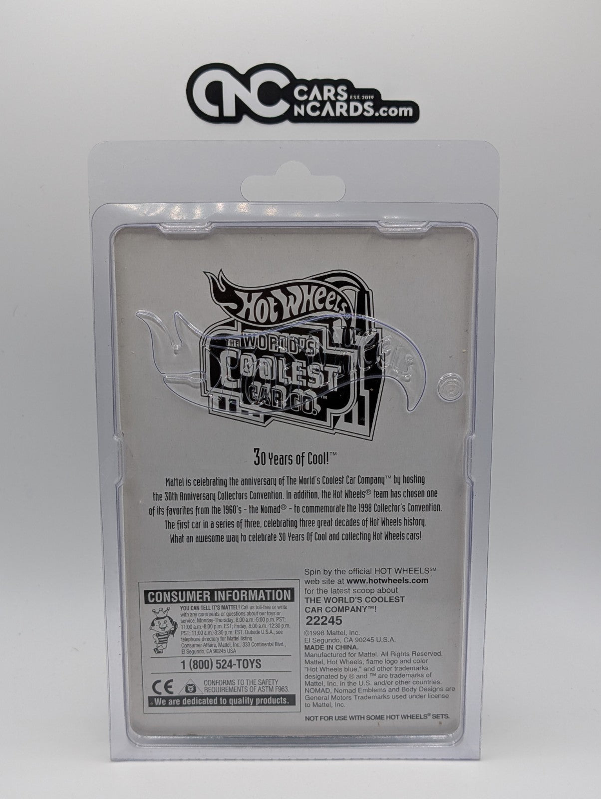 1998 Hot Wheels 12th Annual Collector Convention Classic Nomad