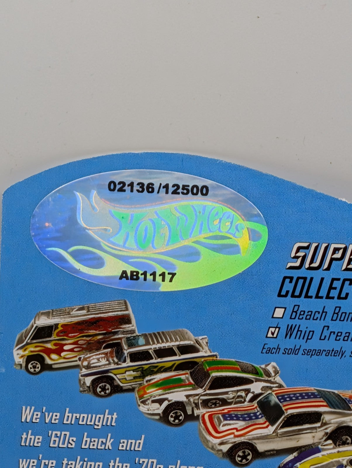 2003 Hot Wheels RLC Super Chromes Whip Creamer /12,500 Online Exclusive