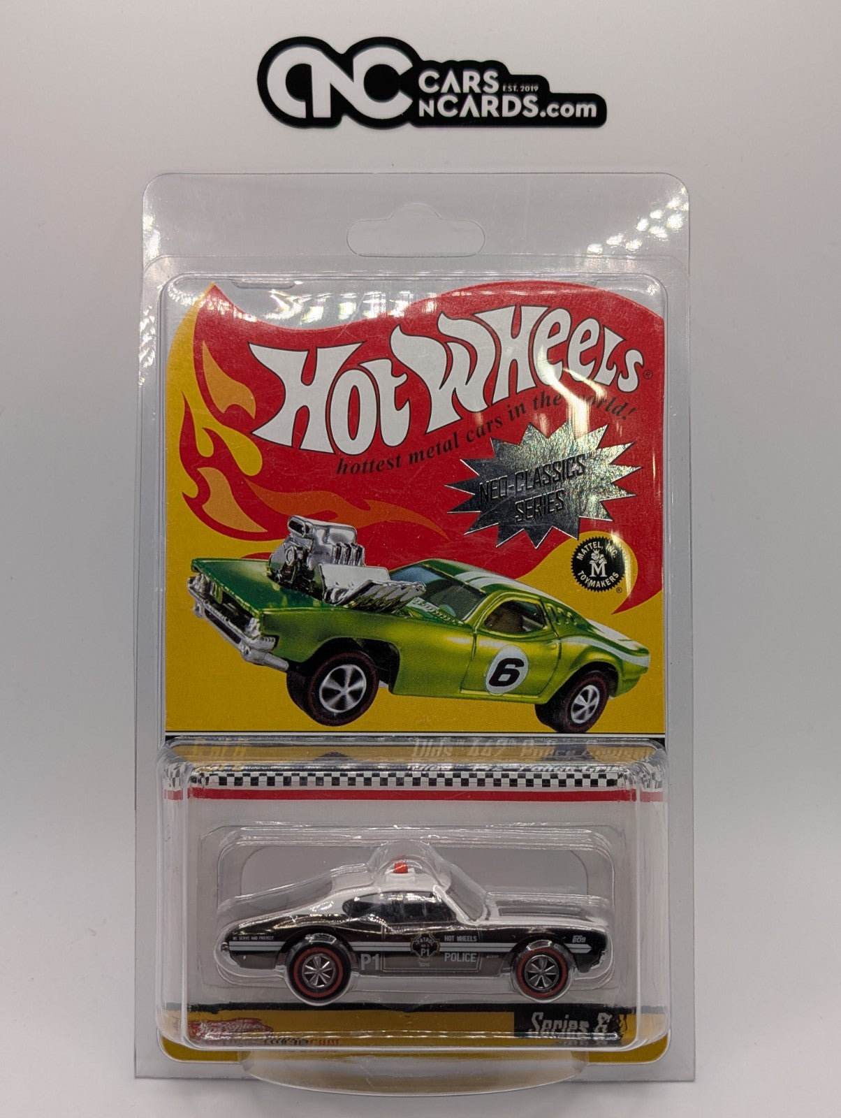 2007 Hot Wheels RLC Neo Classics Series 6 Olds 442 Police Cruiser /11,000