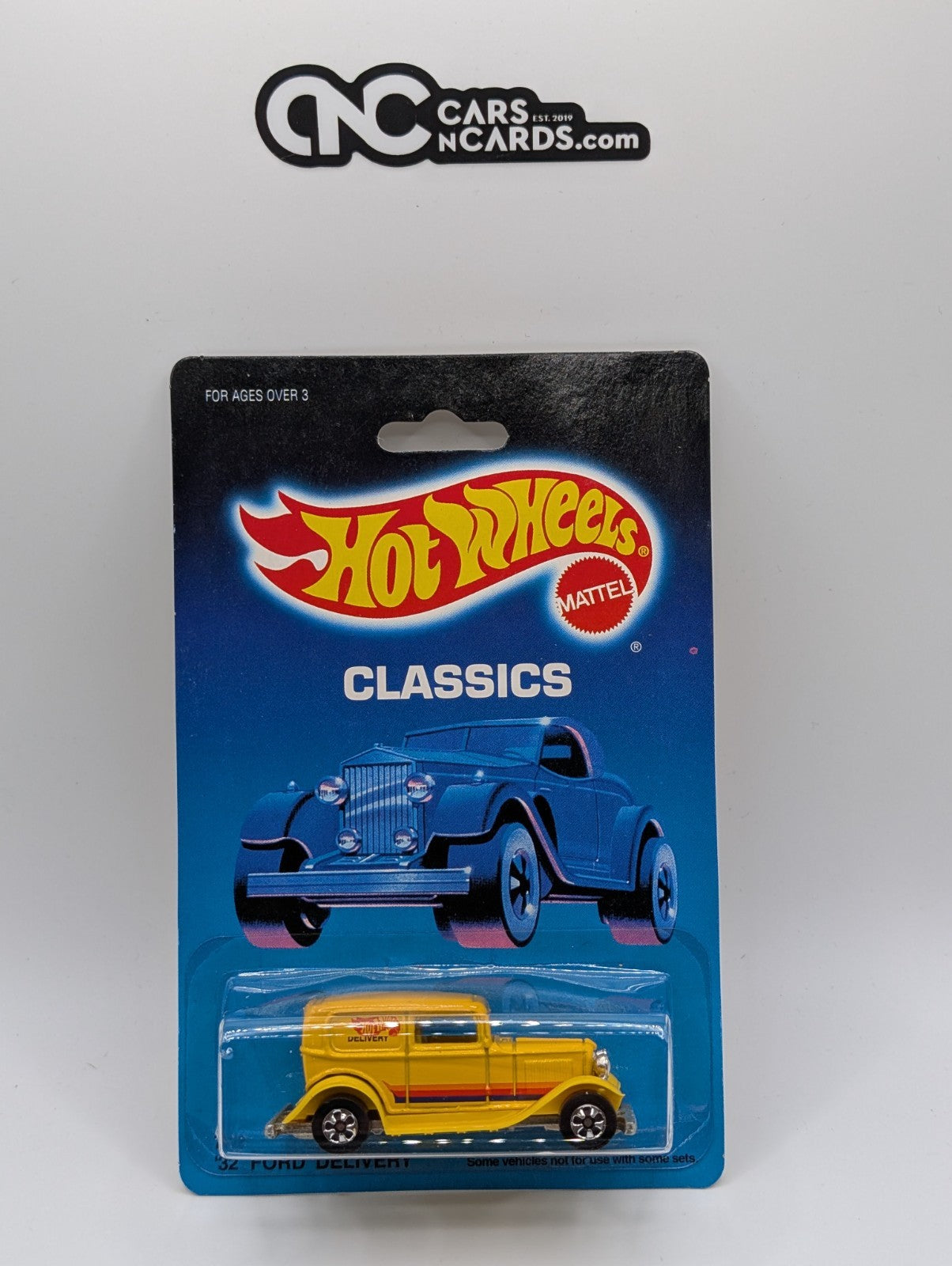 1989 Hot Wheels Classics '32 Ford Delivery Yellow