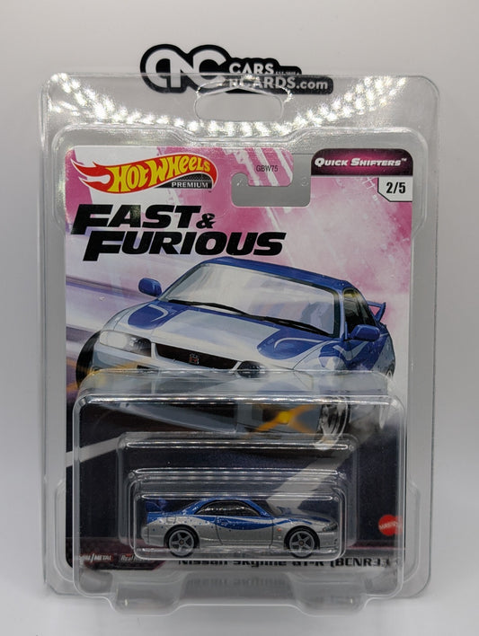 2020 Hot Wheels Fast & Furious 2/5 Nissan Skyline GT-R BCNR33 w/ Protector
