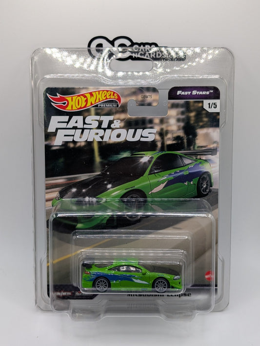 2021 Hot Wheels Fast & Furious 1/5 Mitsubishi Eclipse w/ Protector