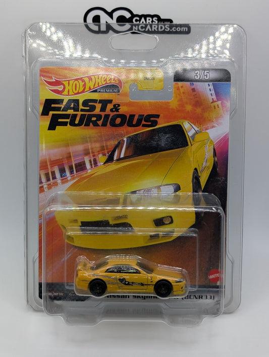 2022 Hot Wheels Fast & Furious 3/5 Nissan Skyline GT-R BCNR33 w/ Protector