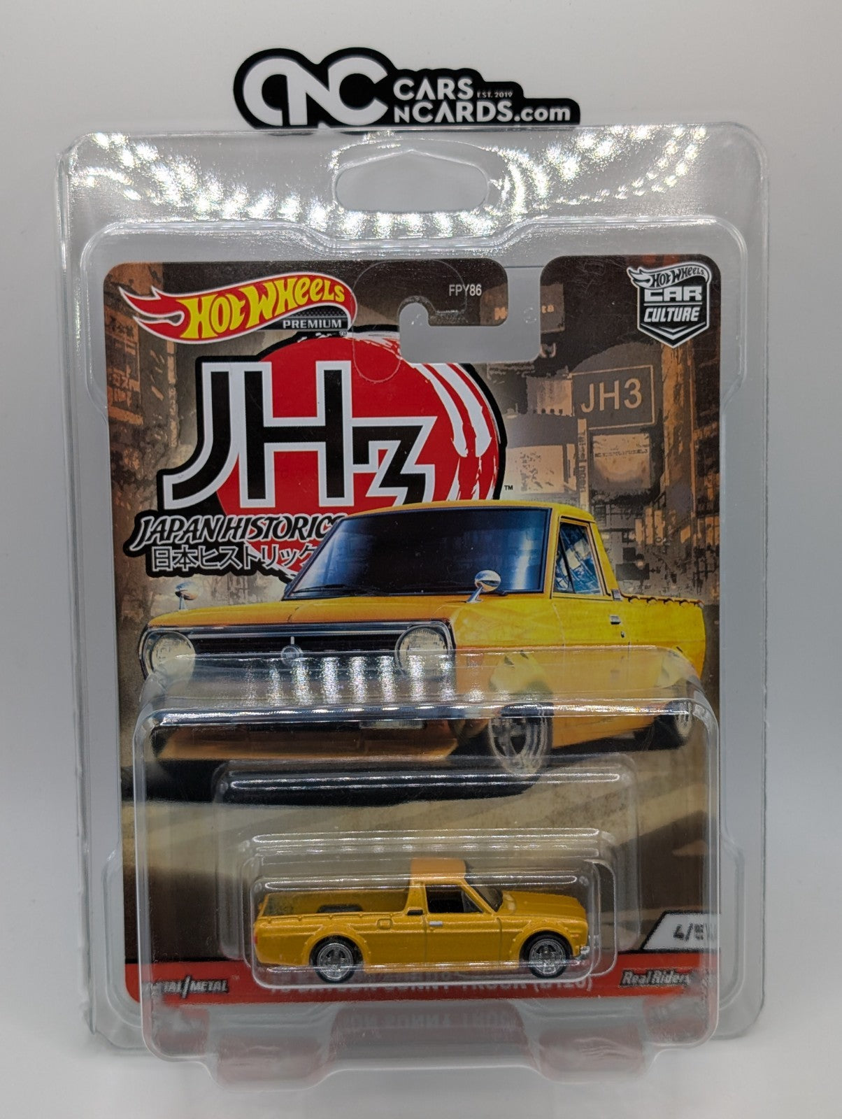 2020 Hot Wheels Car Culture Japan Historics 3 '75 Datsun Sunny Truck (B120)
