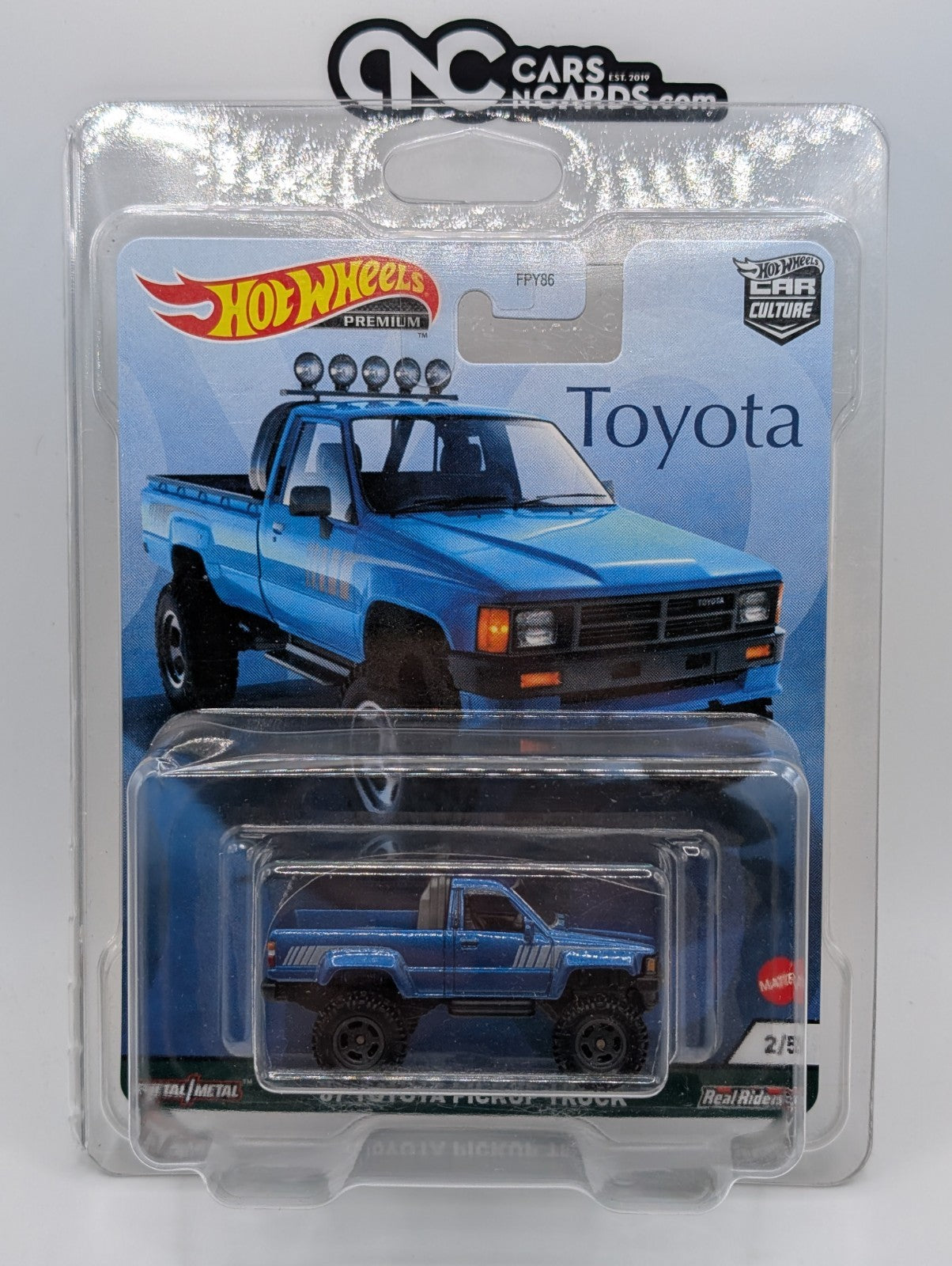2021 Hot Wheels Premium Car Culture Toyota 2/5 '87 Toyota Pickup Truck