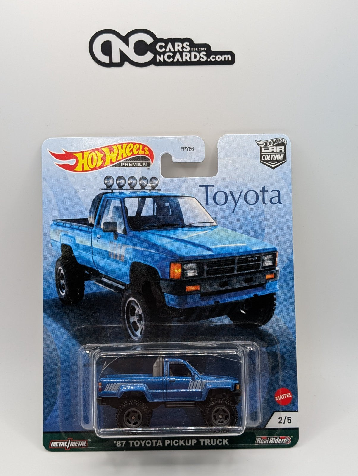 2021 Hot Wheels Premium Car Culture Toyota 2/5 '87 Toyota Pickup Truck