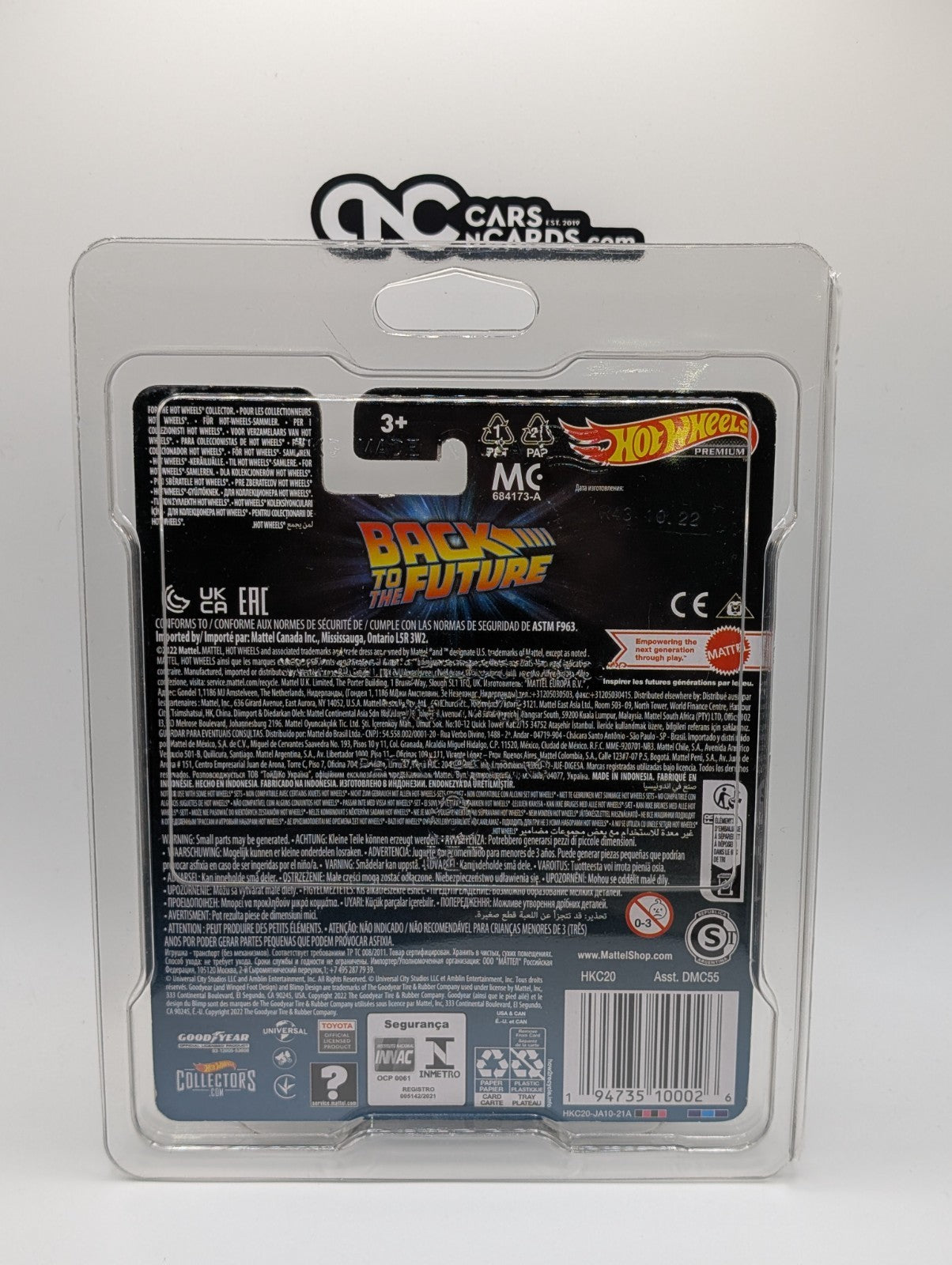 2023 Hot Wheels Premium Back To The Future 1987 Toyota Pickup Truck (Rough Edge)