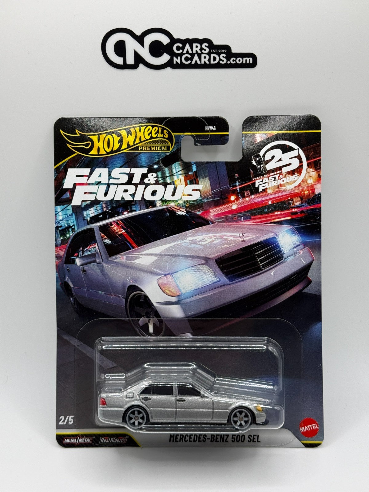 2026 Hot Wheels Premium Fast & Furious 2/5 Mercedes-Benz 500 SEL