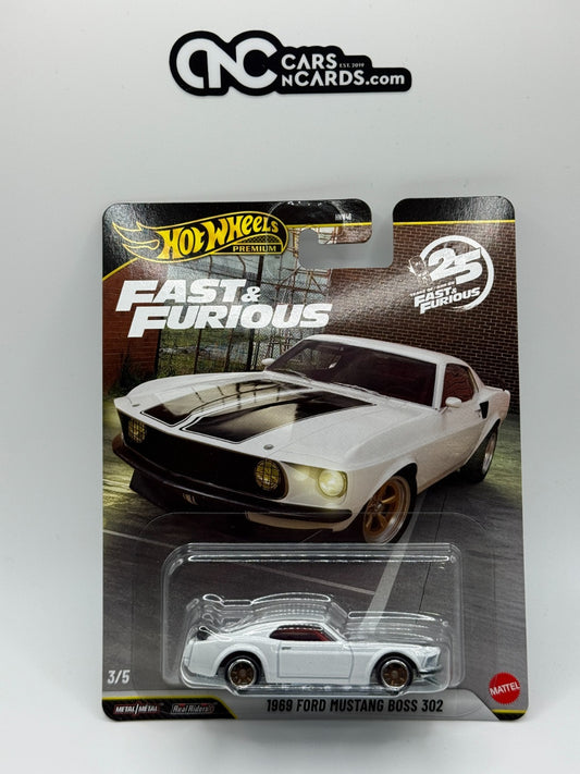 2026 Hot Wheels Premium Fast & Furious 3/5 1969 Ford Mustang Boss 302
