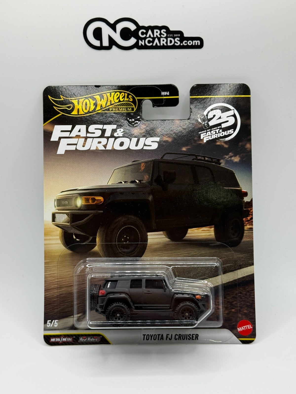 2026 Hot Wheels Premium Fast & Furious 5/5 Toyota FJ Cruiser