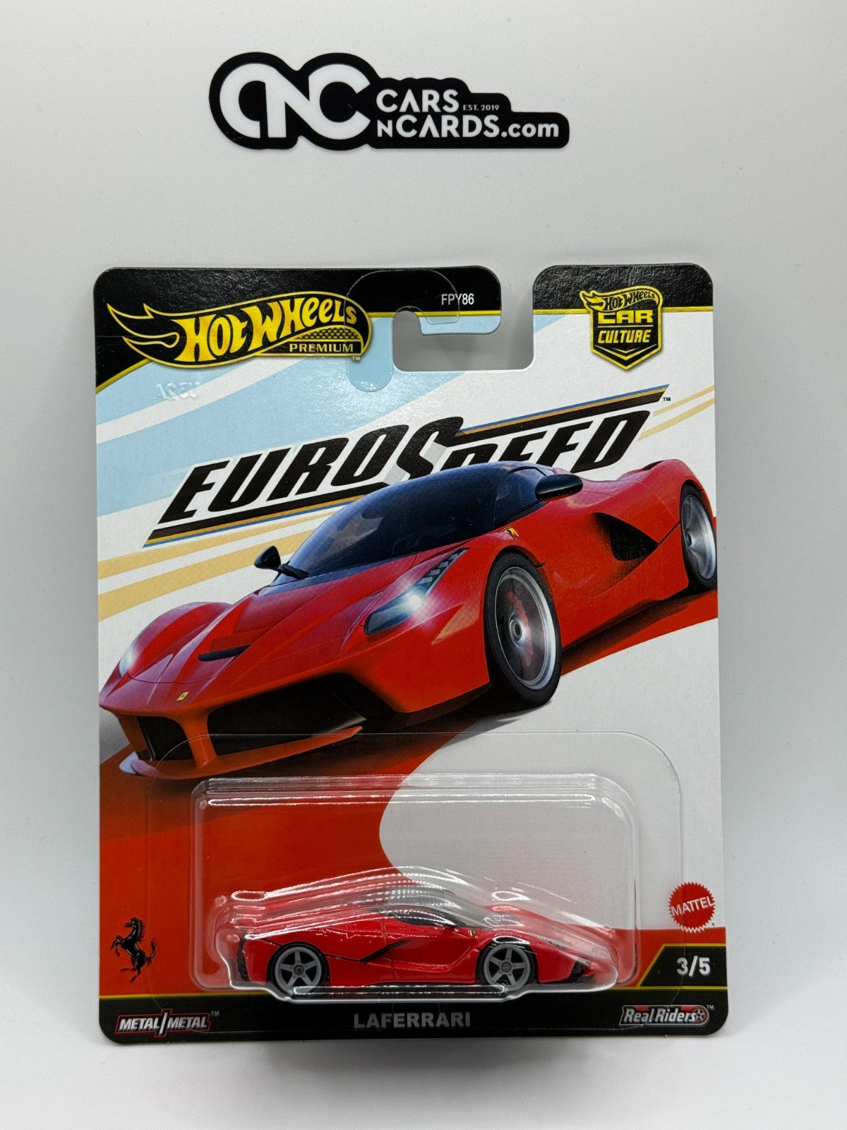 2025 Hot Wheels Premium Car Culture HW EuroSpeed 3/5 Ferrari LaFerrari