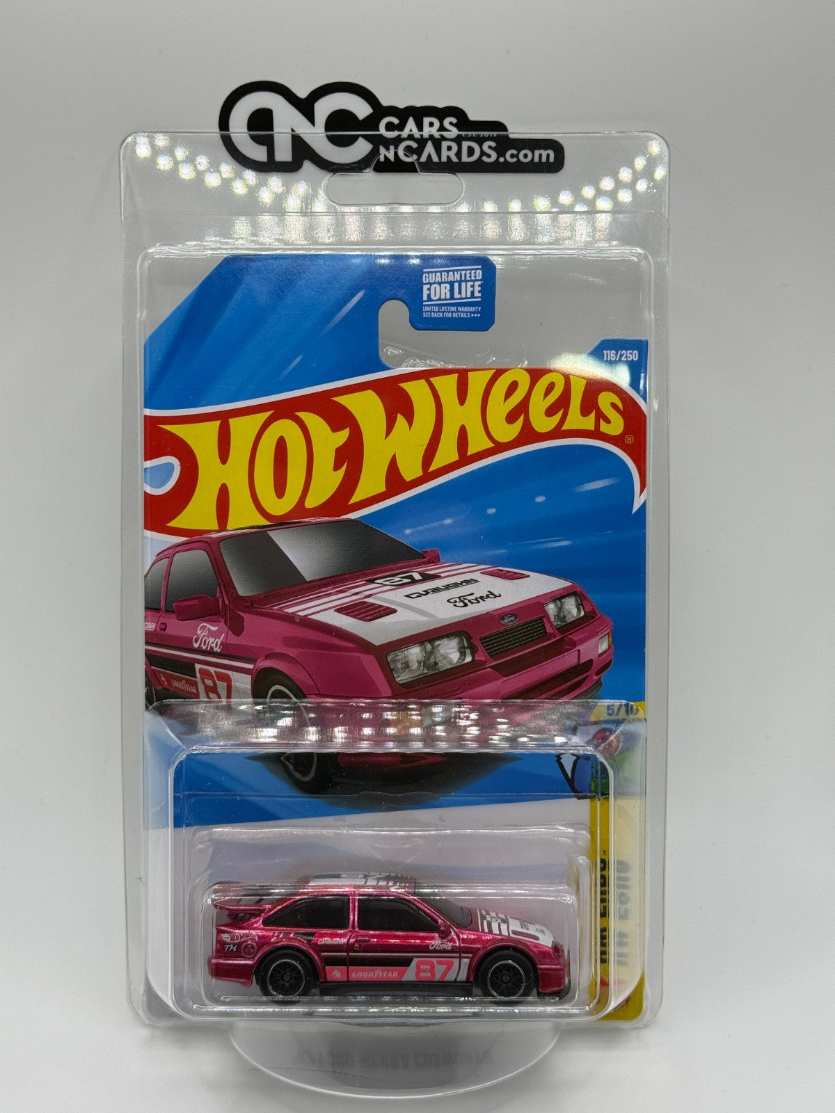 2026 Hot Wheels HW Euro '87 Ford Sierra Cosworth Super Treasure With Protector