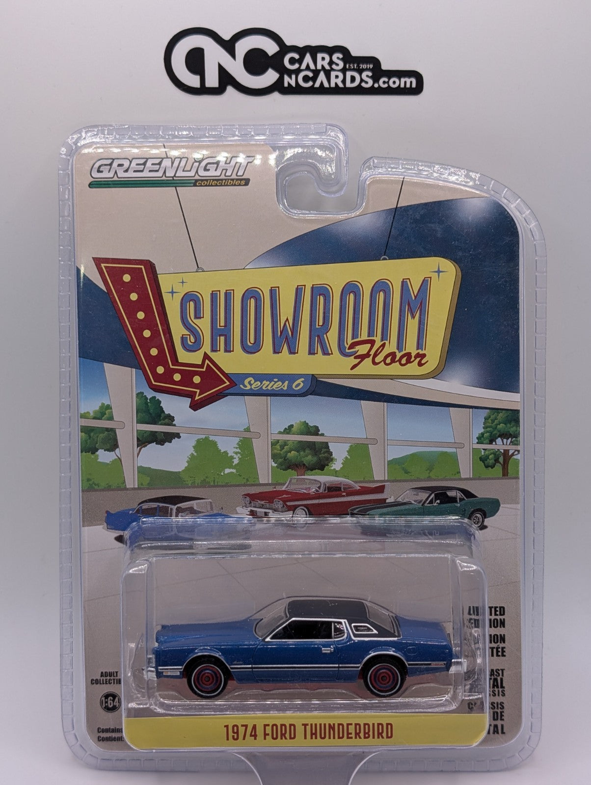 Greenlight Showroom Floor 1974 Ford Thunderbird Target Red Chase