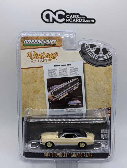 Greenlight Vintage Ad Cars 1967 Chevrolet Camaro SS RS