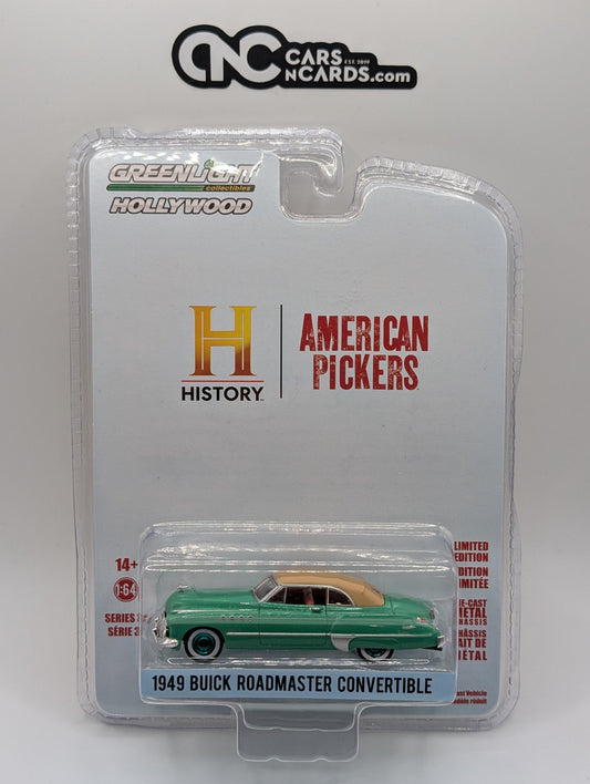 Greenlight American Pickers 1949 Buick Roadmaster Convertible Chase