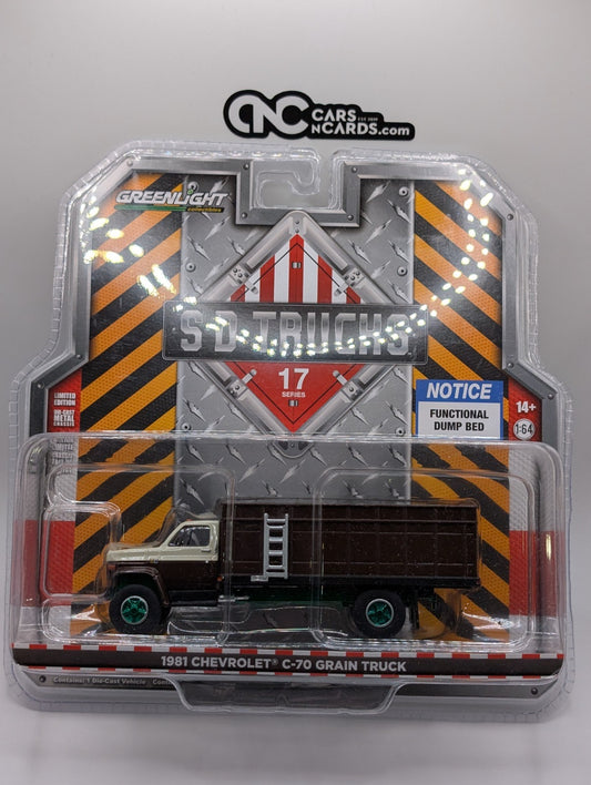 Greenlight SD Trucks 1981 Chevrolet C-70 Grain Truck Green Machine Chase