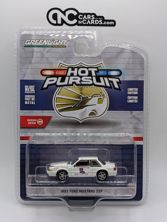 Greenlight Hot Pursuit 1993 Ford Mustang SSP Louisiana State Police