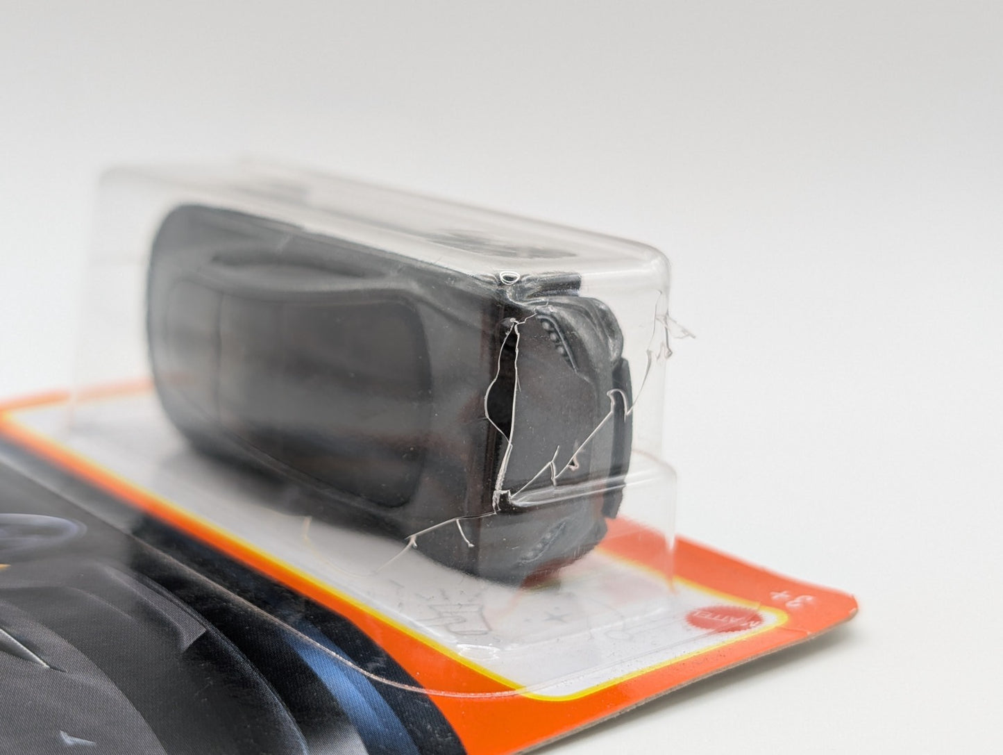 Matchbox Tesla Roadster Black 75/100 (Cracked Blister)