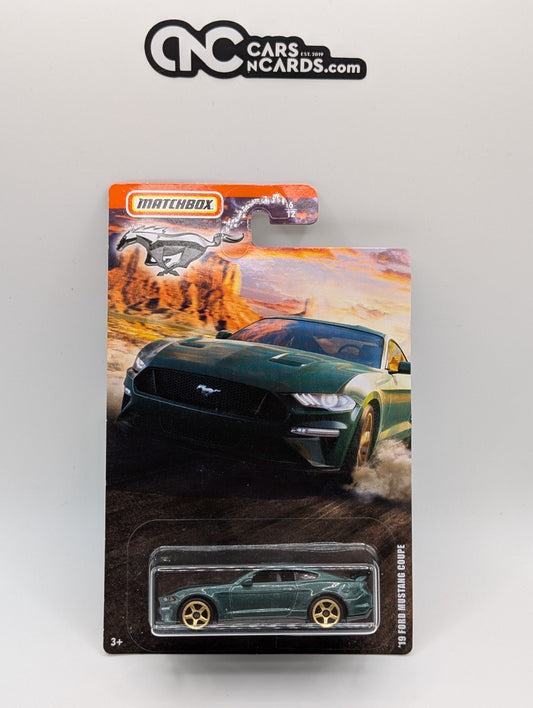 Matchbox '19 Ford Mustang Coupe Green 6/12