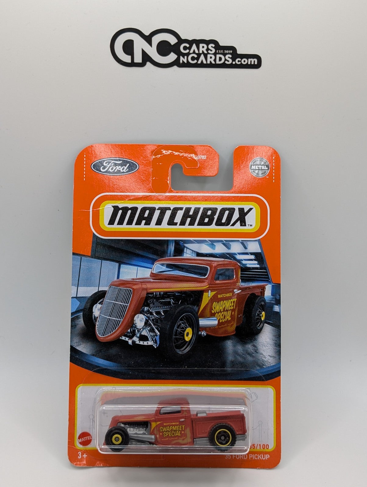 Matchbox 35 Ford Pickup 85/100 (Card Crease)