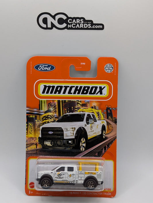 Matchbox '15 Ford F-150 Contractor Truck 78/100
