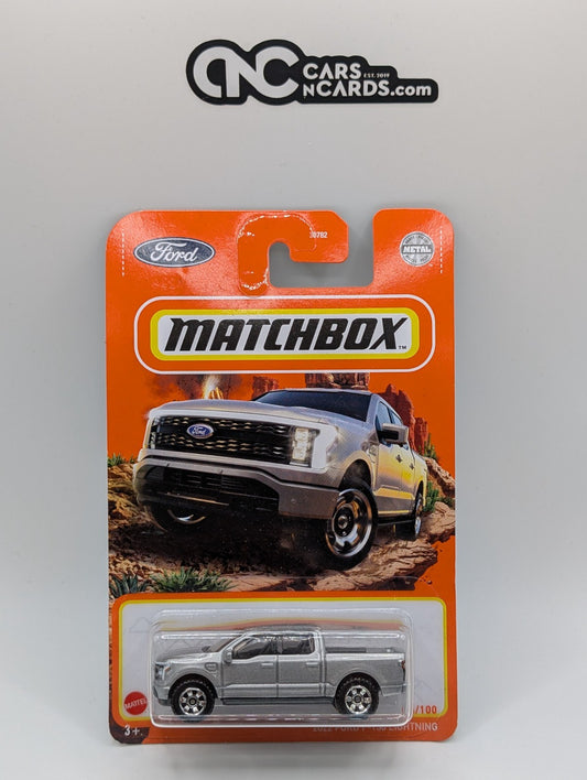2022 Matchbox 2022 Ford F-150 Lightning Silver 84/100