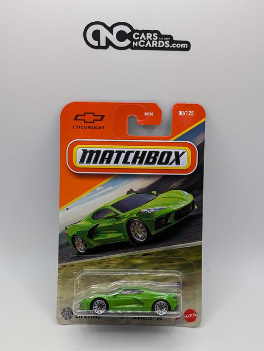 Matchbox 2020 Chevrolet Corvette C8 Green 90/125