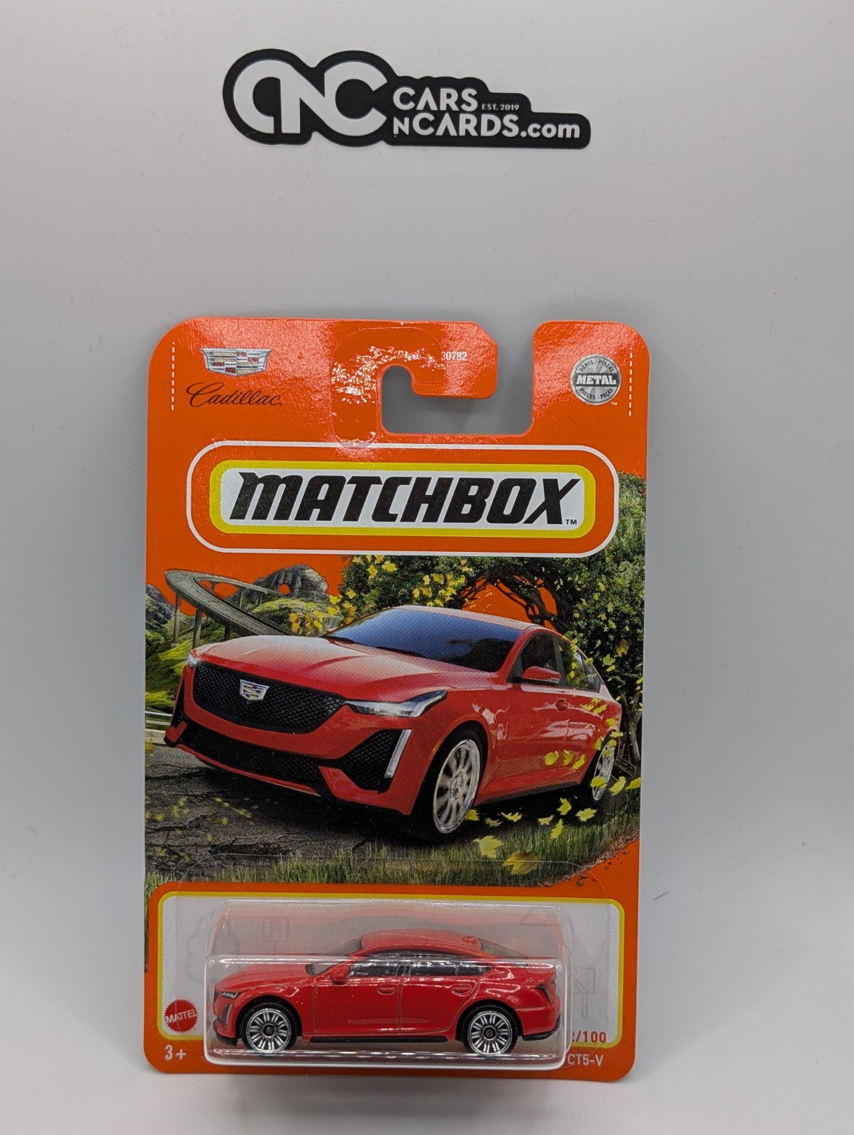 Matchbox 2021 Cadillac CT5-V Red 72/100