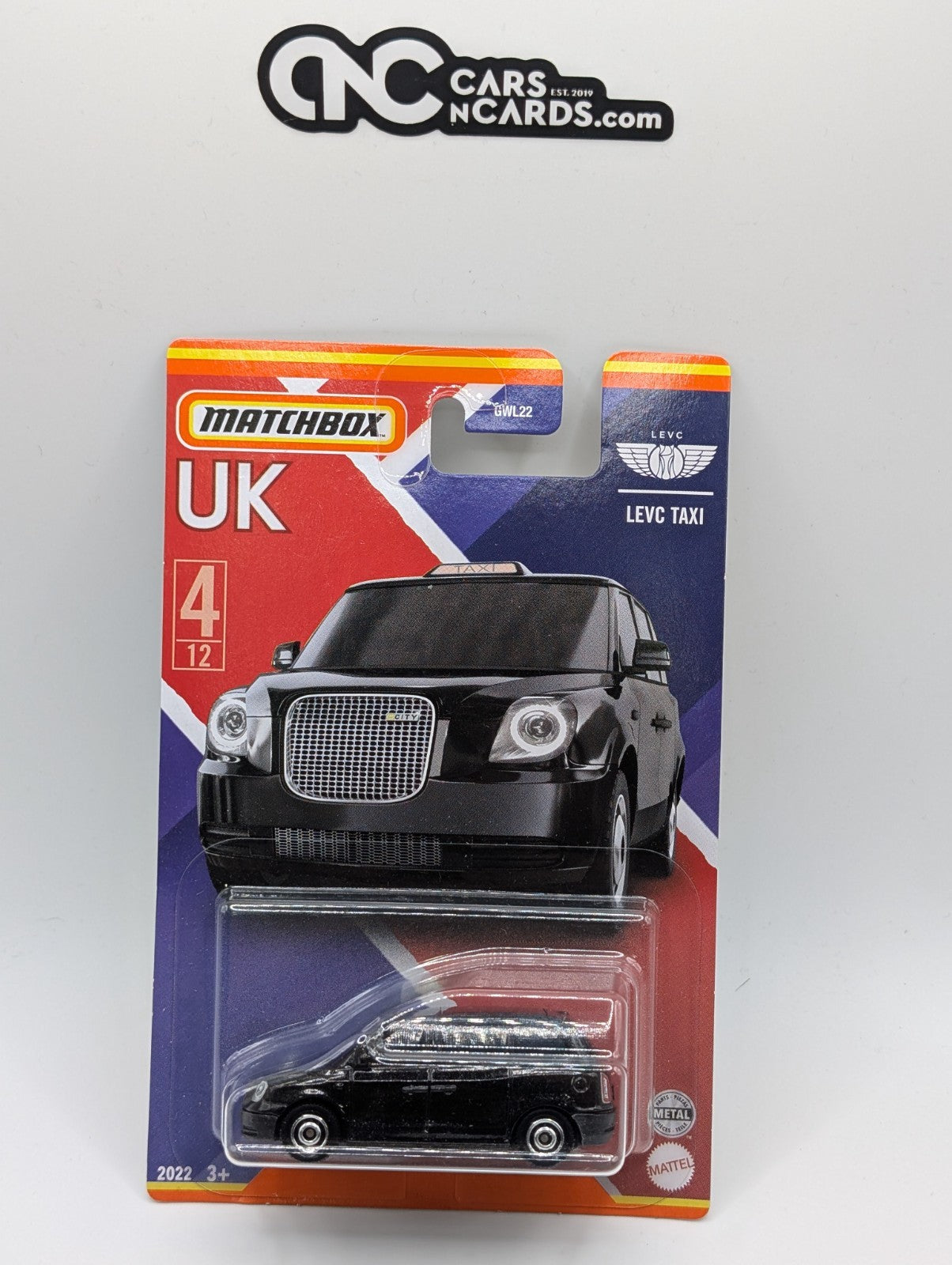 Matchbox Global Series 4/12 LEVC Taxi