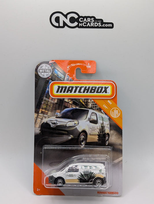 Matchbox Renault Kangoo Agave Acres (Card Crease)