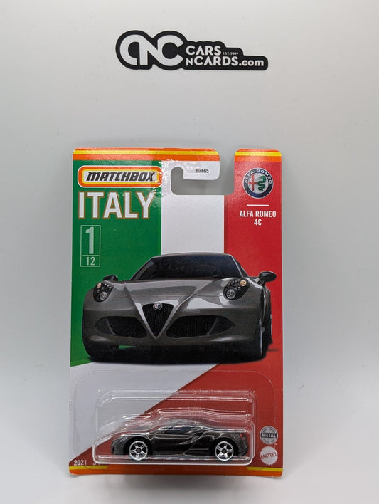 Matchbox Italy 1/12 Alfa Romeo 4c (Soft Corners)