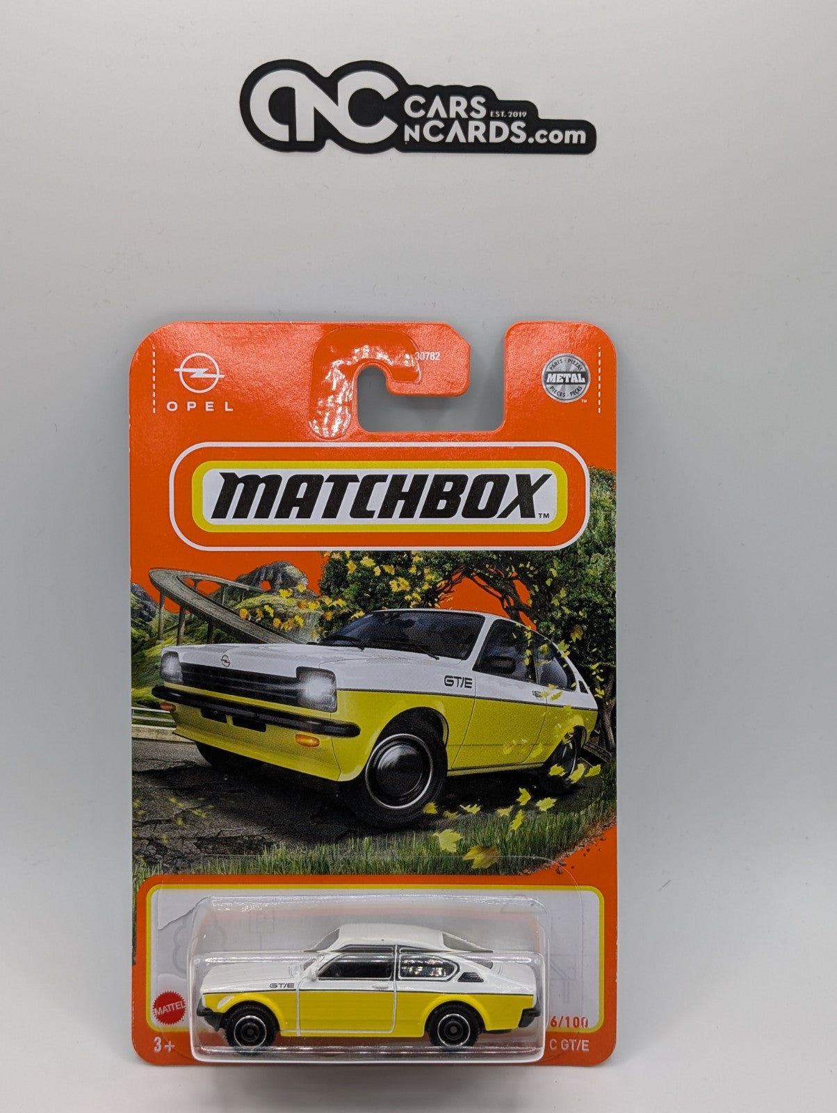 Matchbox 1975 Opel Kadett C GT/E 56/100 (Cracked Blister)