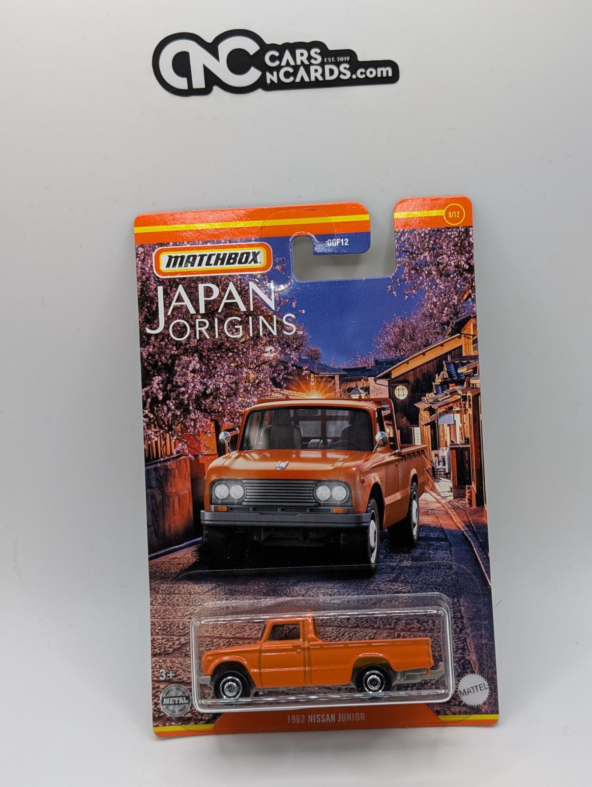 Matchbox Japan Origins 8/12 1962 Nissan Junior Orange