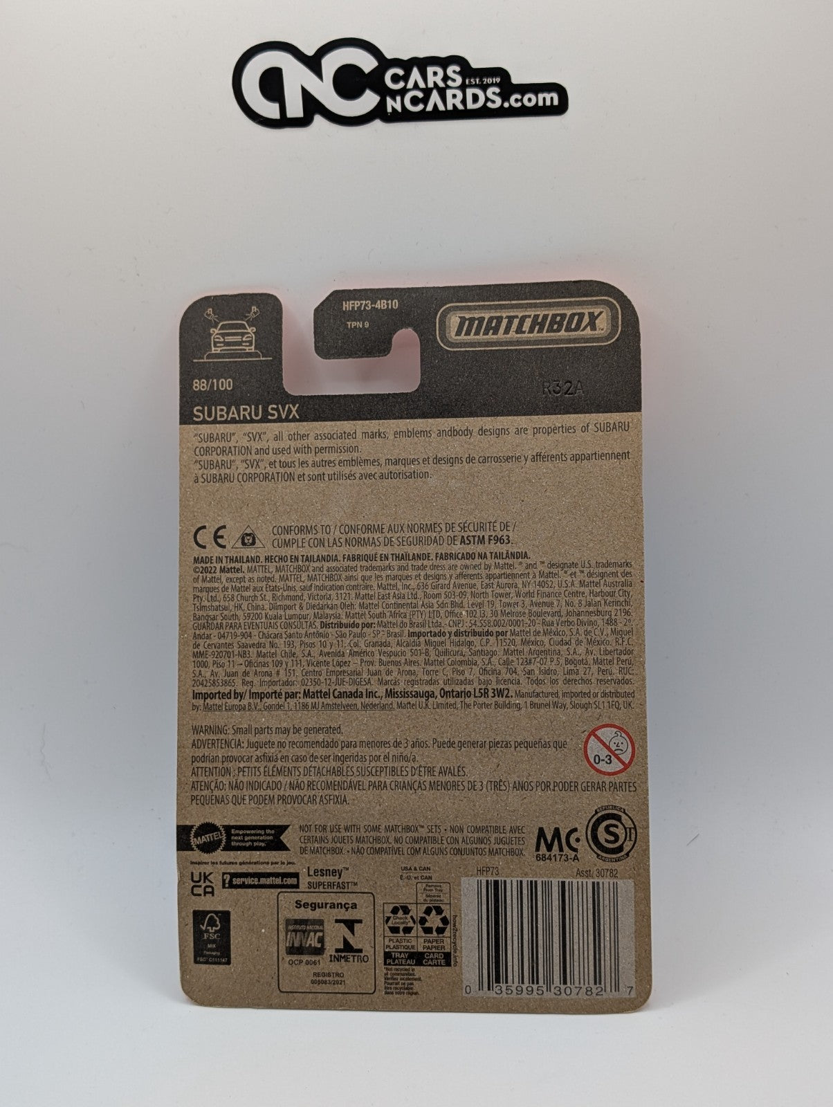 Matchbox Subaru SVX Black 88/100
