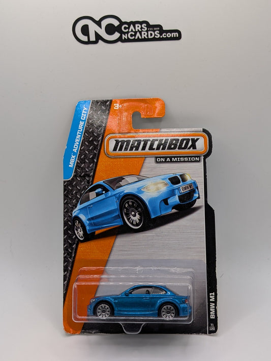 Matchbox MBX Adventure City BMW M1 Blue 71/120 (Rough Edges)