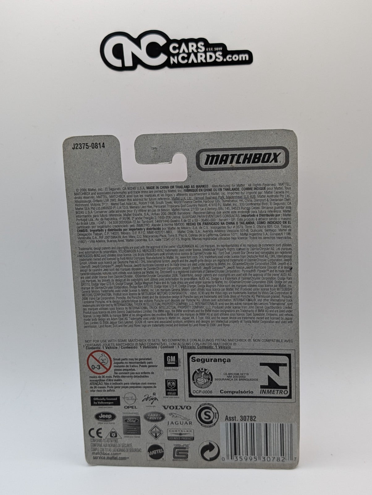 Matchbox Range Rover Sport Black (Rough Edges)