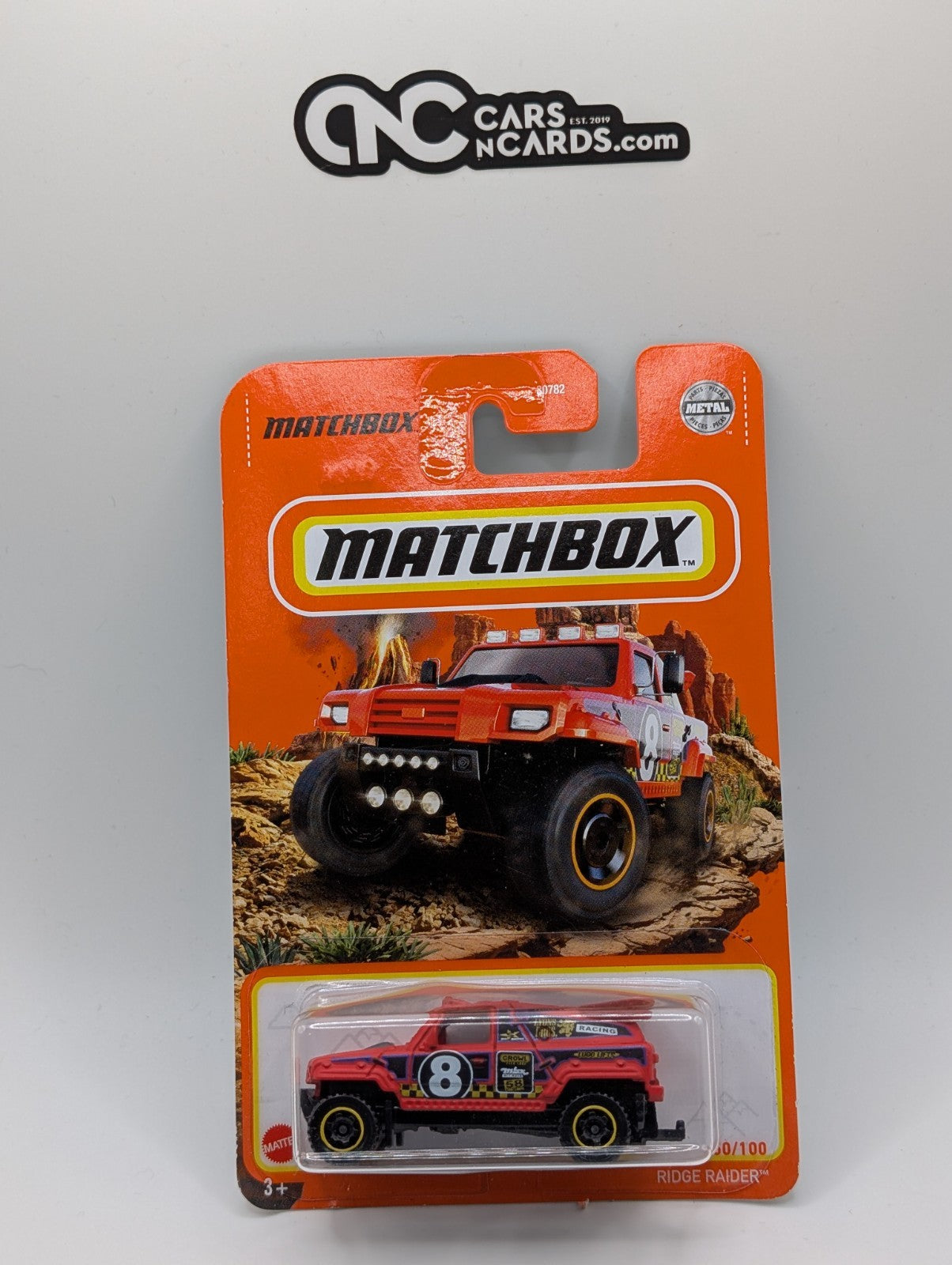 Matchbox Ridge Raider Red 50/100 (Rough Edges)
