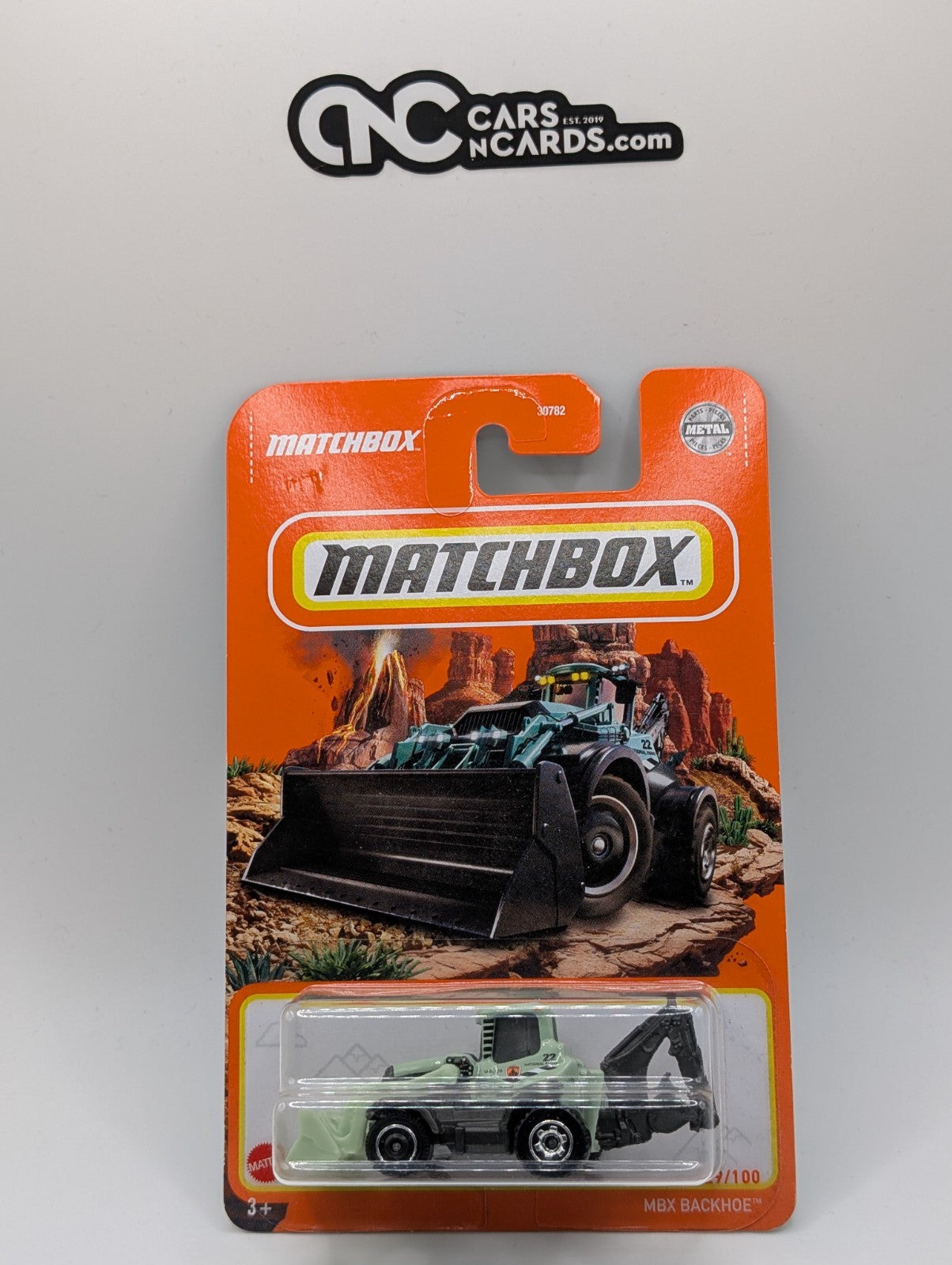 Matchbox MBX Backhoe Green 29/100