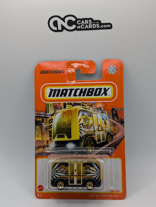Matchbox MBX Self Driving Bus 28/100 (Rough Edges)