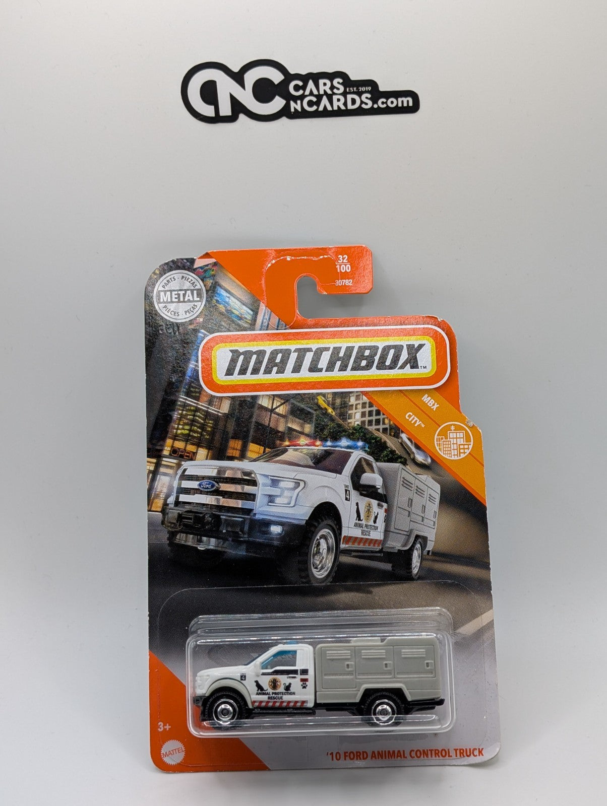 Matchbox '10 Ford Animal Control Truck (Rough Edges)