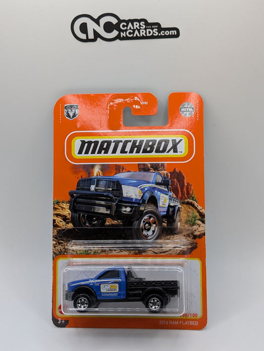Matchbox 2016 Ram Flatbed 100/100 (Rough Edges)