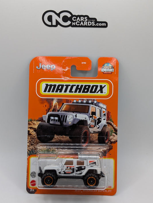 Matchbox Jeep Wrangler Superlift 99/100
