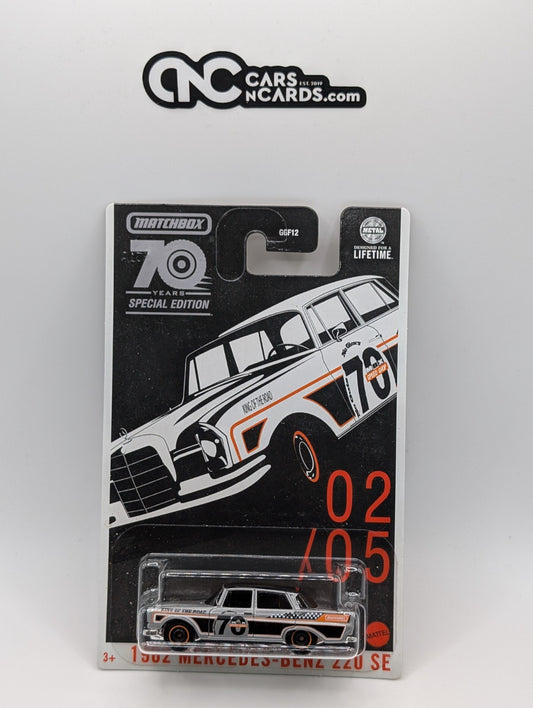2023 Matchbox 70 Years 2/5 1962 Mercedes-Benz 220 SE