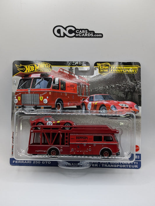 2025 Hot Wheels Premium Car Culture Team Transport #83 Ferrari 250 GTO (DAMAGED)